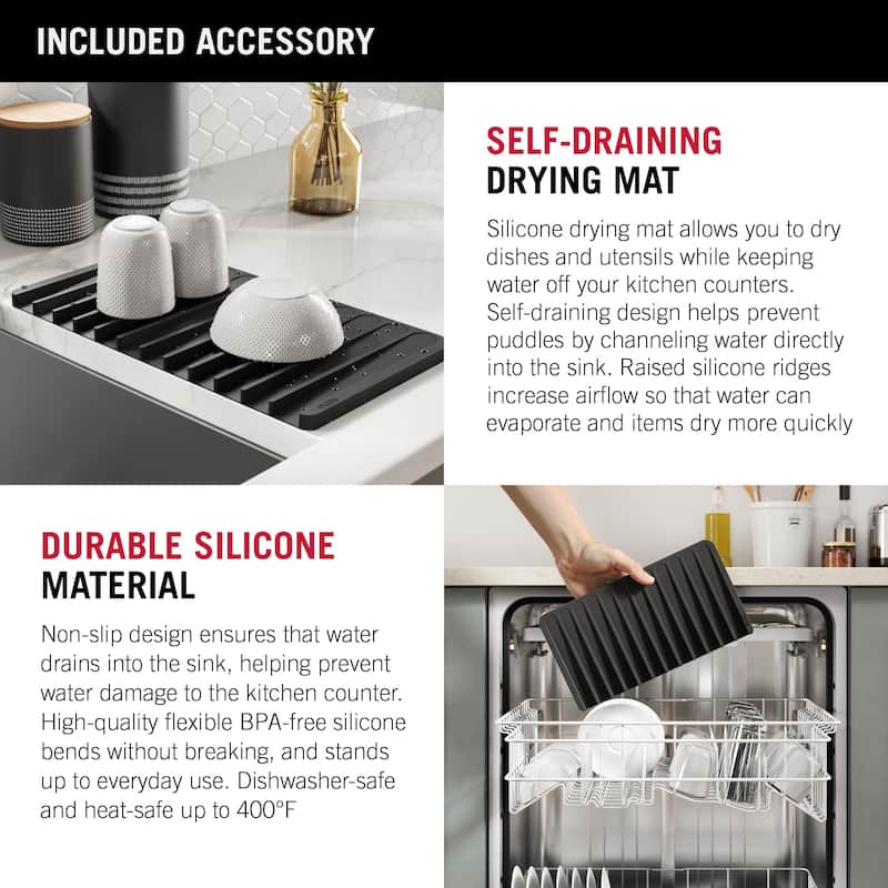 Delta 95B9031-17S Rivet 17” Workstation Bar/Prep Kitchen Sink