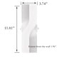 preview thumbnail 3 of 13, Madison Led Wall Sconces Wall Light Modern Bathroom Vanity Light 4000k , Set of 2