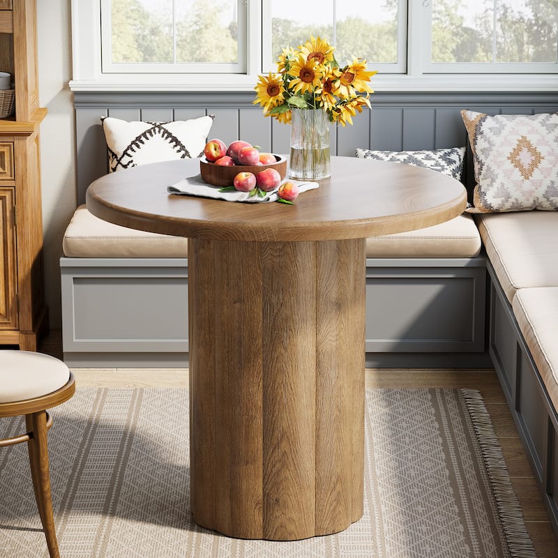 31.5-Inch Small Kitchen Table with Sturdy Base