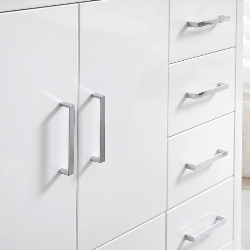 Fresca Senza 36" Free Standing Single Basin Vanity Set with MDF