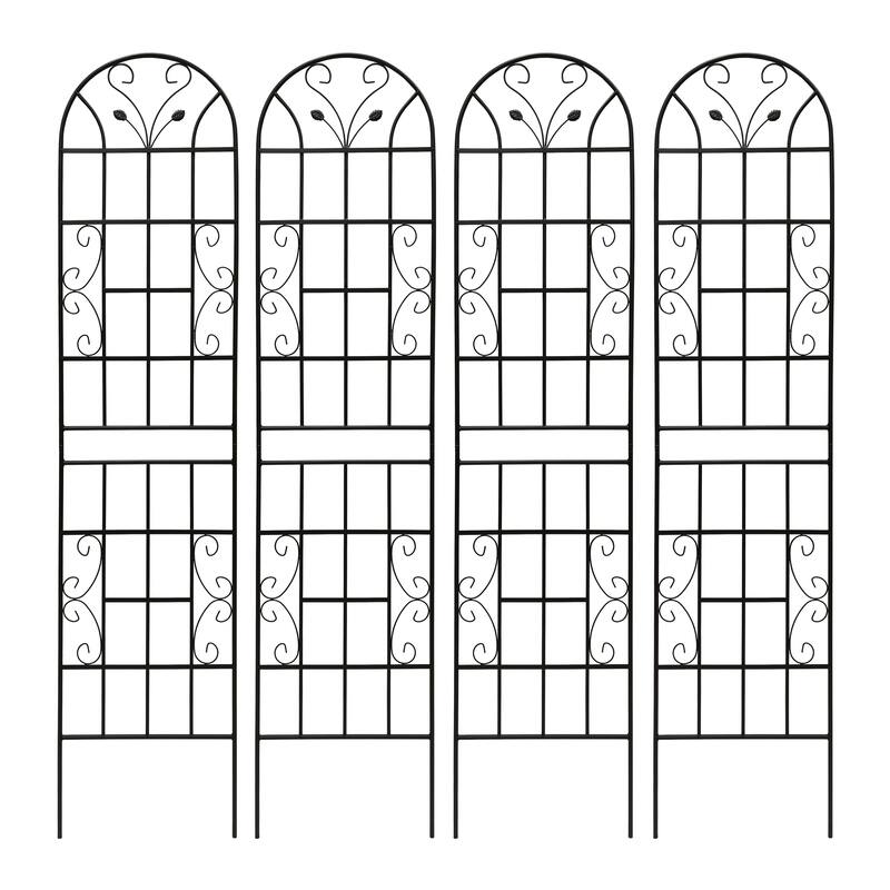 4 Pack Metal Garden Trellis