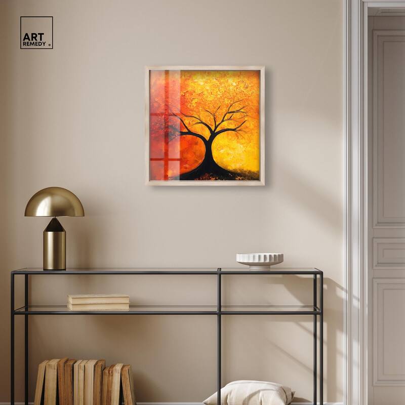 Tree of Opposites I Shadowbox by Art Remedy