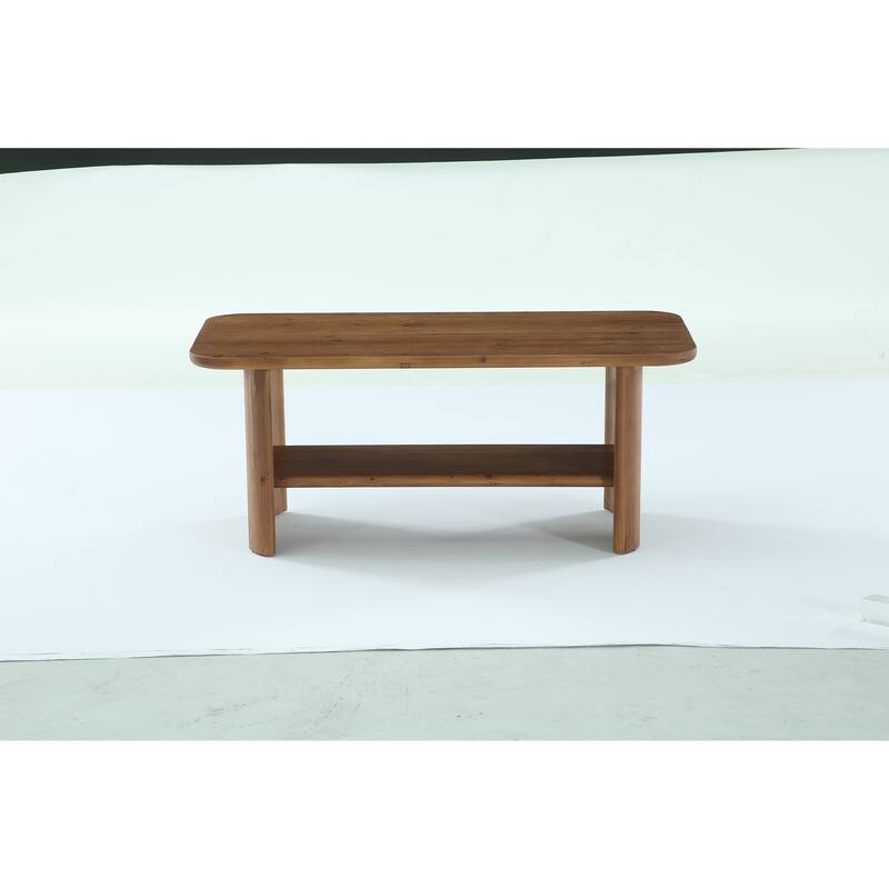 47" Rectangle Coffee Table with Storage