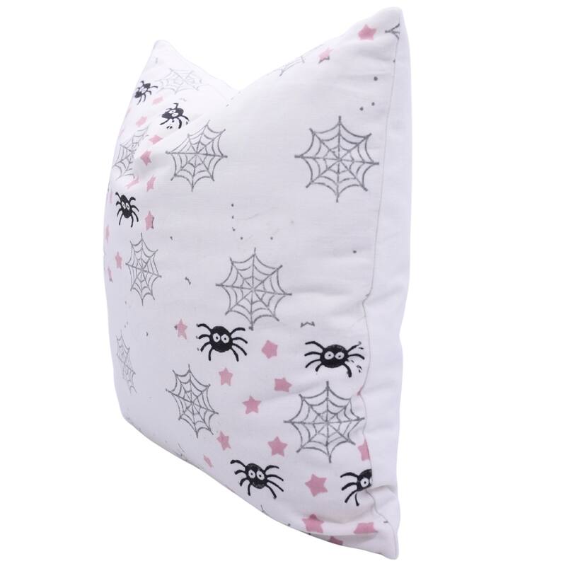 Fabdivine Home Decorative Accent Green Cotton Cushion Case, Skeleton