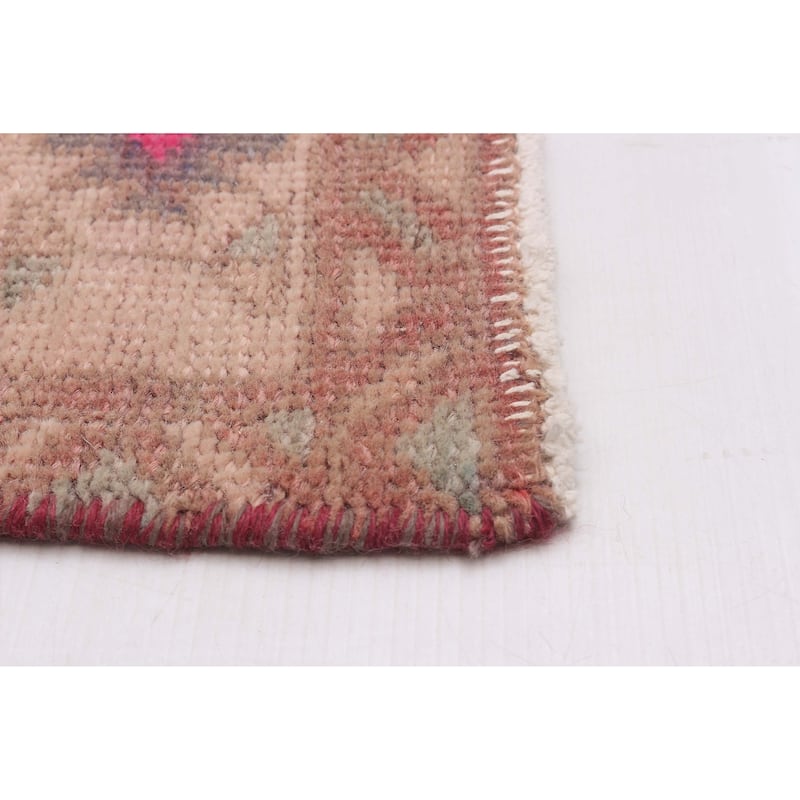 ECARPETGALLERY Hand-knotted Konya Anatolian Copper Wool Rug - 3'3 x 10'1