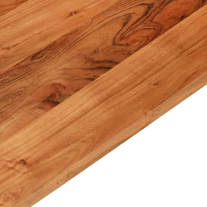vidaXL Table Top Dining Coffee Side Replacement Board Rectangular Solid Wood