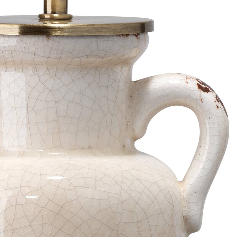 Alden Decor Carmen Jug Ceramic Table Lamp