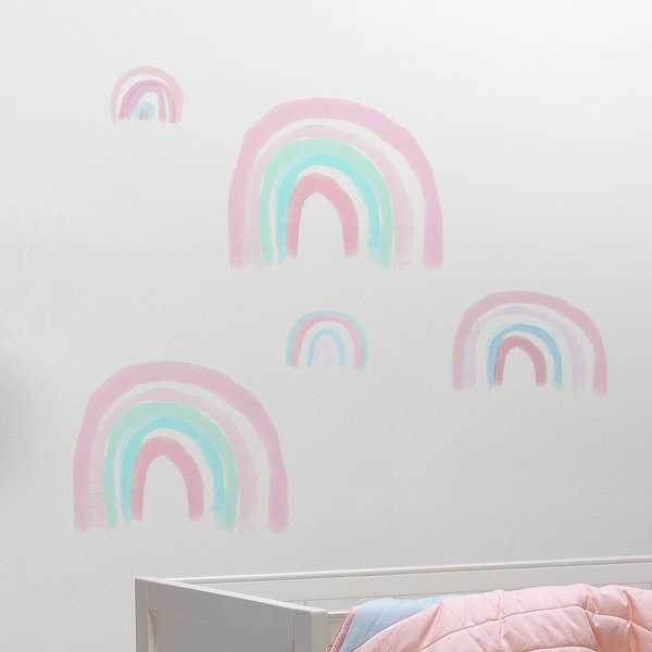 rainbow wallpaper stickers