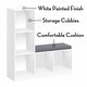 preview thumbnail 4 of 6, RiverRidge Kids Cubby Storage Organizer Bench with 5 Toy Storage Shelves and Cushioned Seat for Playroom Storage - White