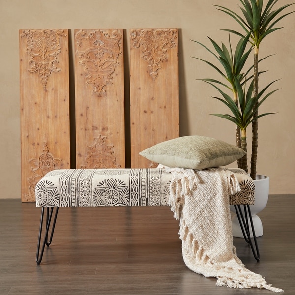 Hairpin leg bench for sale discount