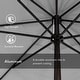 preview thumbnail 9 of 143, North Bend 9-foot Round Auto-tilt, Bronze Finish, Sunbrella Patio Umbrella by Havenside Home