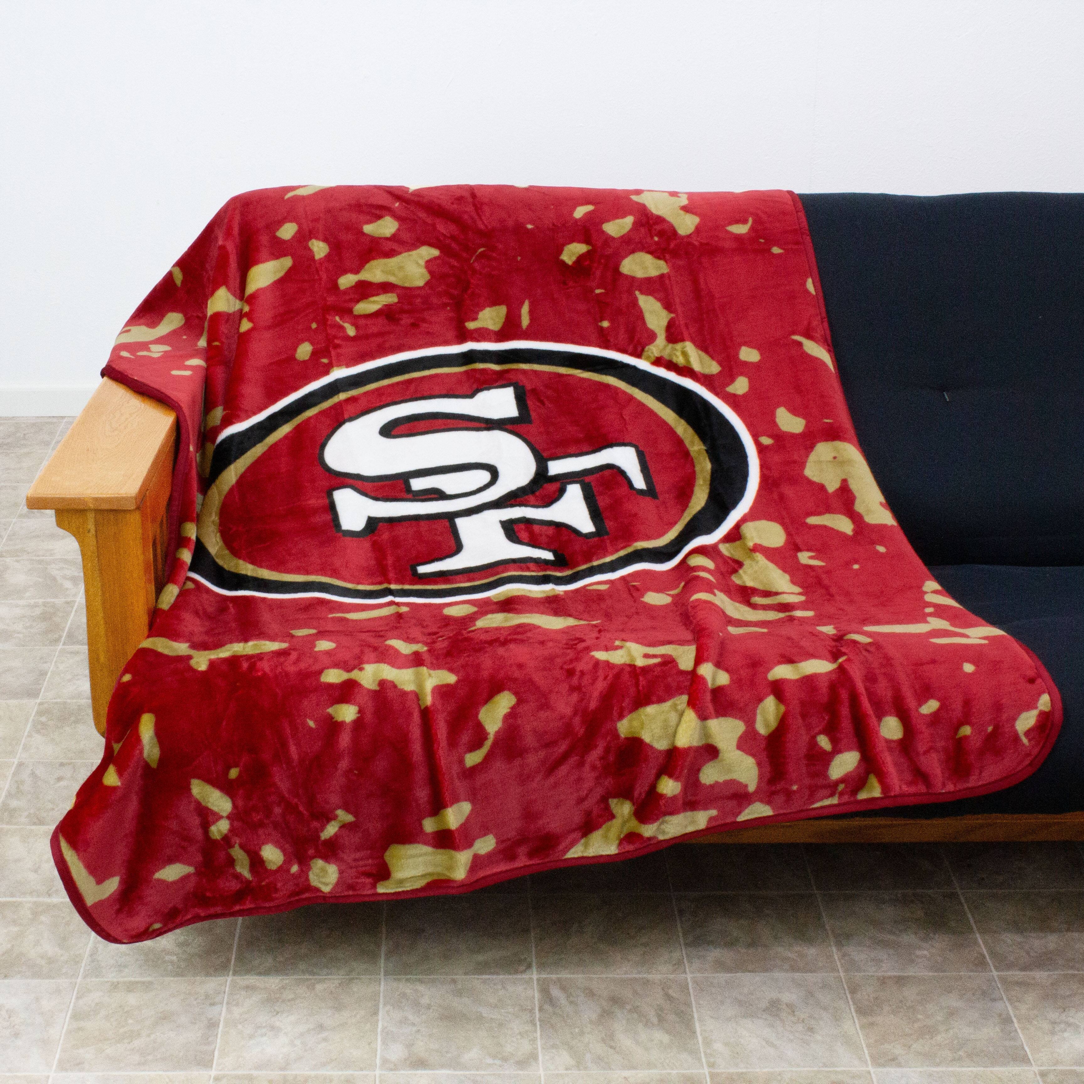 San Francisco 49ers 50 x 60 Throw Blanket Bed Bath Beyond