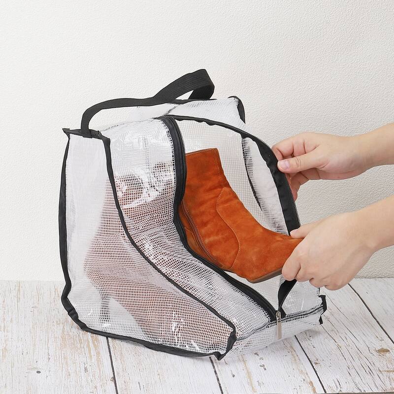 2pcs Tall Boots Storage Bag, Dustproof Boots Carry Bag for Home Travel