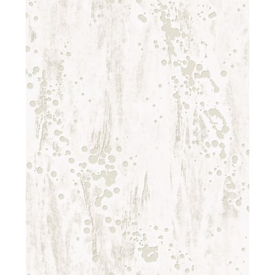 Seabrook Designs Edmanson Concrete Splatter Unpasted Wallpaper - 20.5 in. W x 33 ft. L