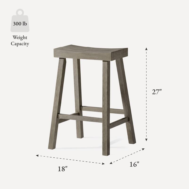 Maven Lane 27" Vincent Counter Height Kitchen Stool