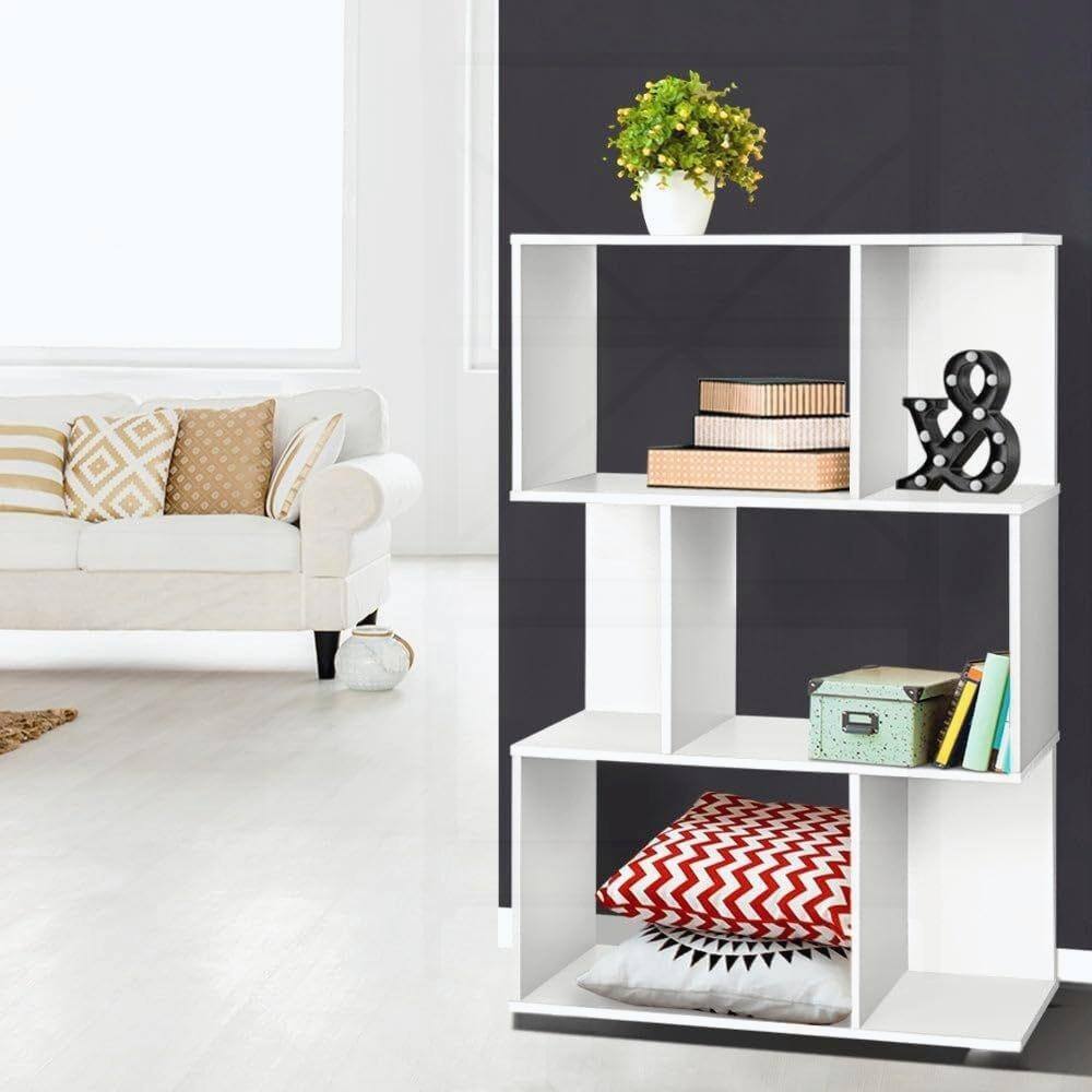 Versatile Three-Layer Household Bookshelf for Organizing Various Items