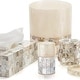 preview thumbnail 4 of 4, Creative Scents Milano Tissue Box Cover Rectangular - Seashell - seashell