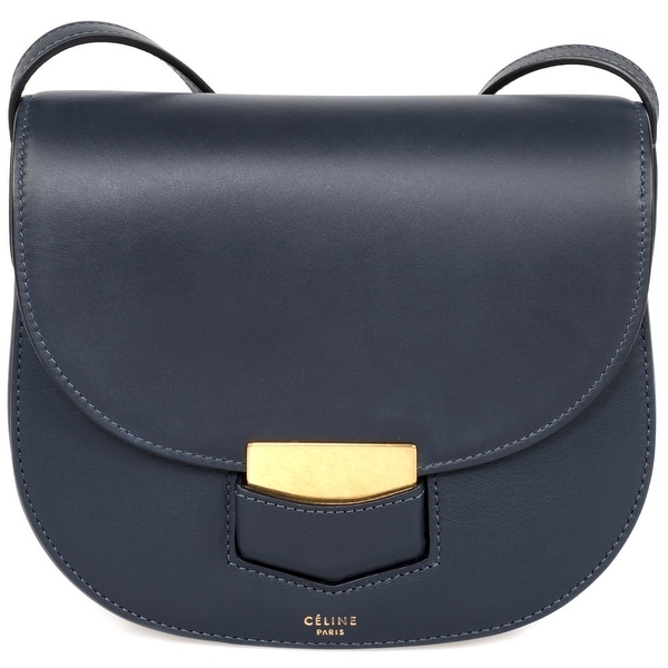 small navy blue leather handbags