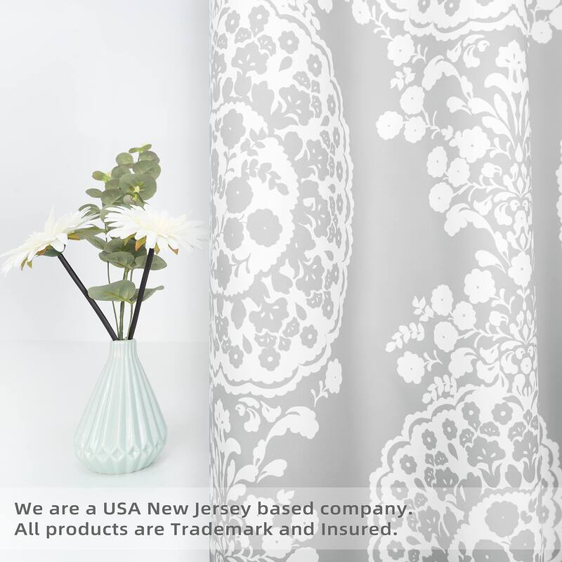 DriftAway Samantha Pinch Pleat Thermal Room Darkening Back Tab Window Curtains