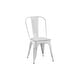 preview thumbnail 106 of 116, Industrial Metal 18 Inch Stackable Dining Chair Set