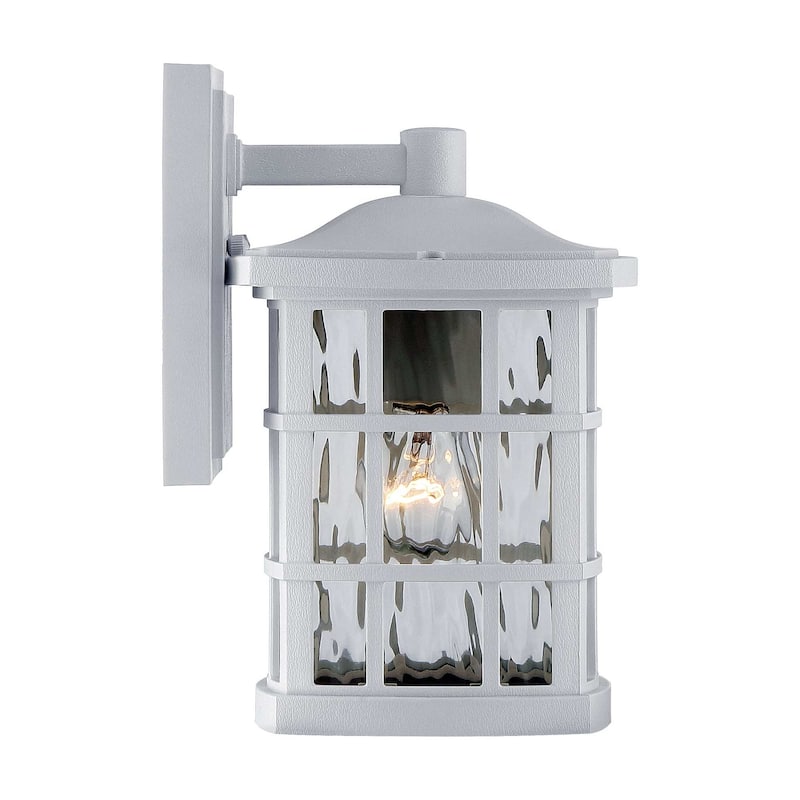 Bellevue Cambria 1 Light 11" Tall Outdoor Wall Sconce with Clear Water