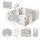 preview thumbnail 11 of 11, YUKOOL Foldable Baby Playpen - Portable, Educational, and Safe Play Yard – 14 Panels