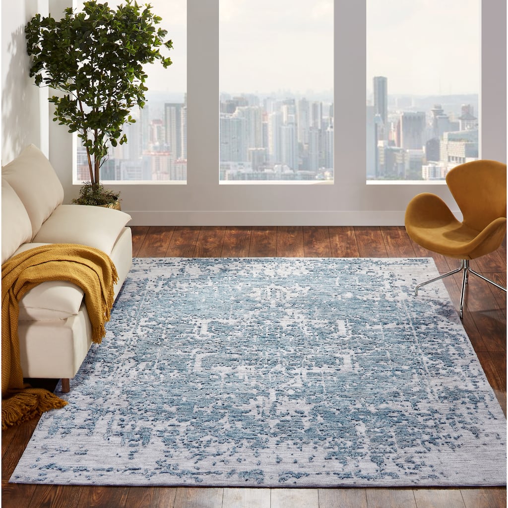 Abstract Oriental Area Rug