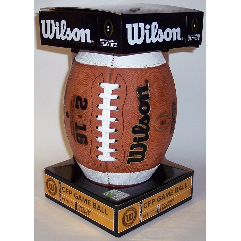 Shop Official Wilson Ncaa Leather Cfp College Football Playoff