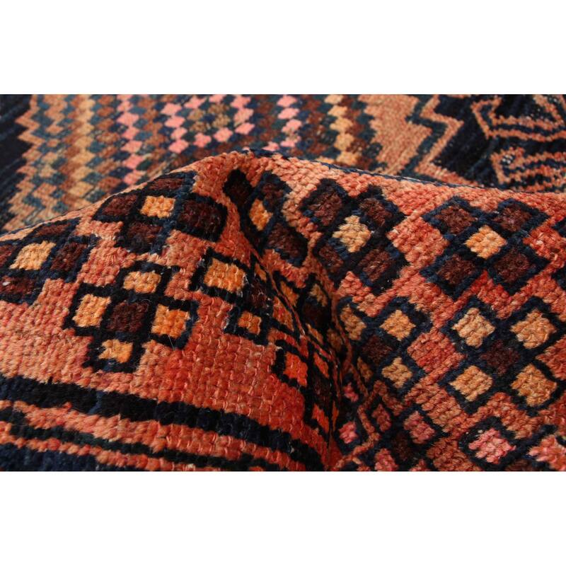 ECARPETGALLERY Hand-knotted Konya Anatolian Dark Copper Wool Rug - 3'7 x 8'0