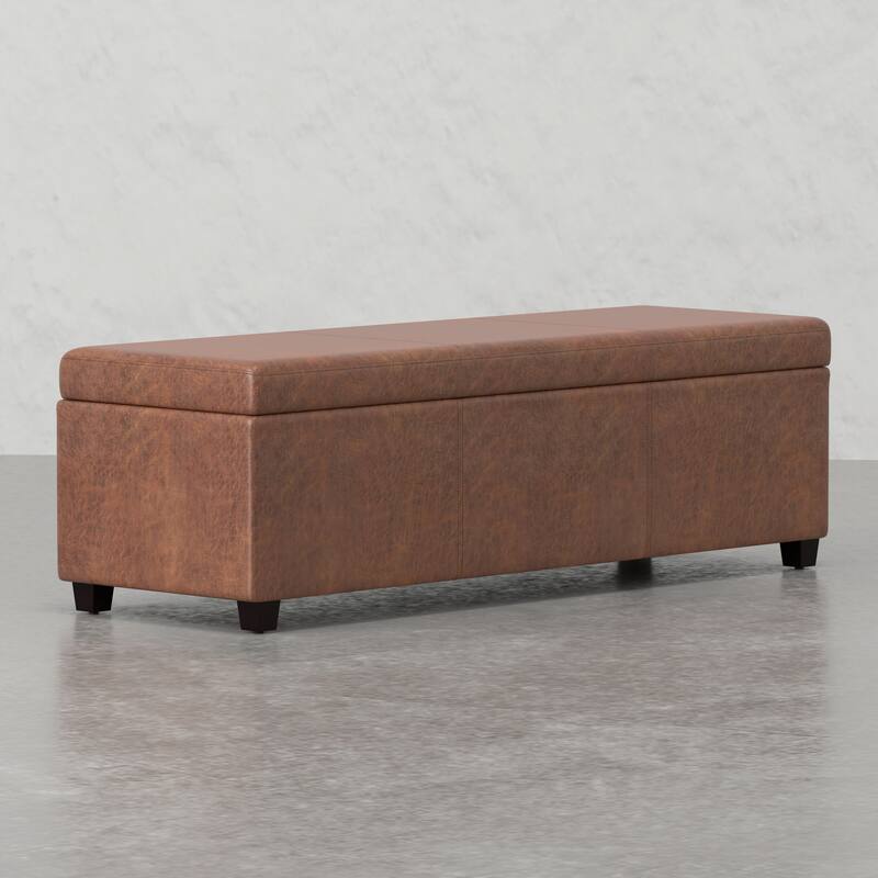 Lincoln Extra Large Storage Ottoman Bench