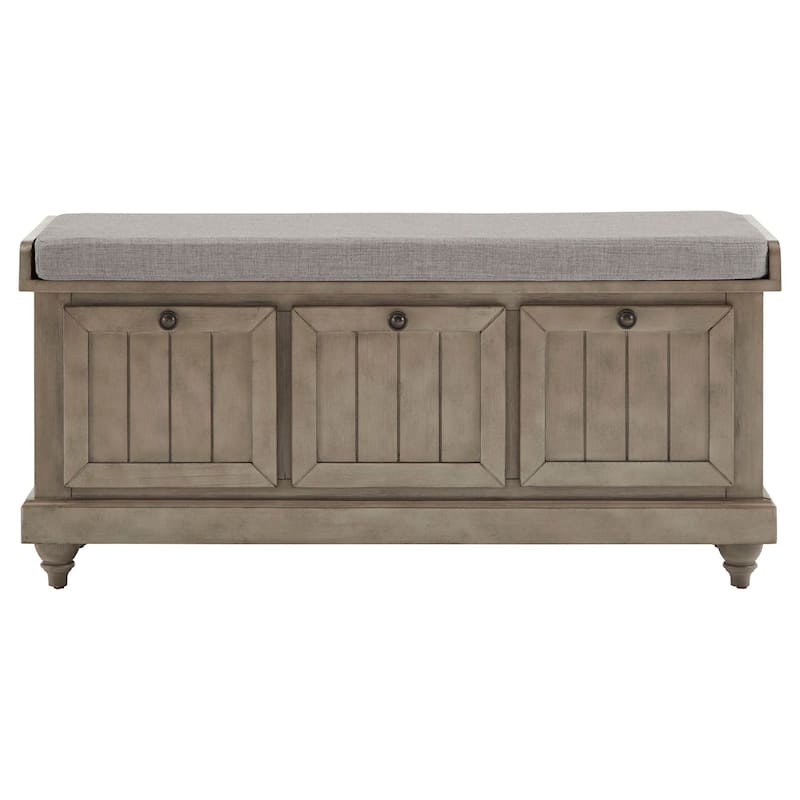 Granger Storage Bench with Linen Seat Cushion by iNSPIRE Q Classic