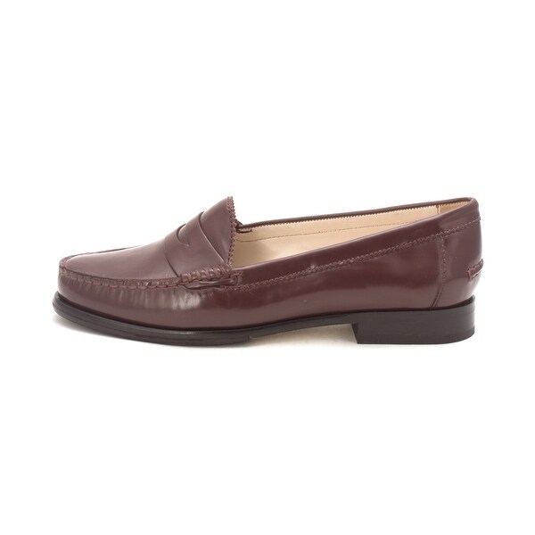 cole haan pink loafers