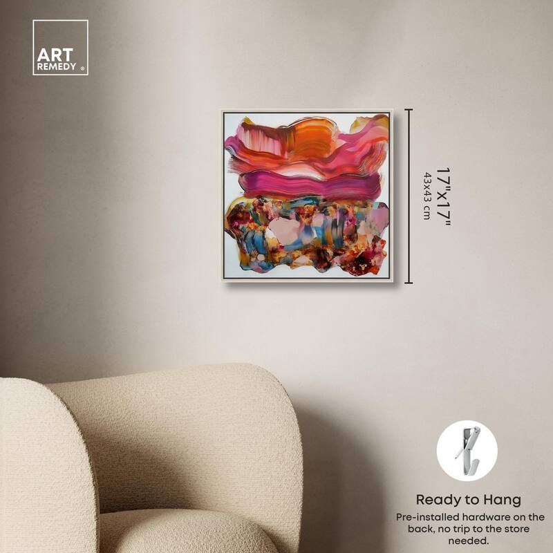 Flow State II Canvas by Art Remedy