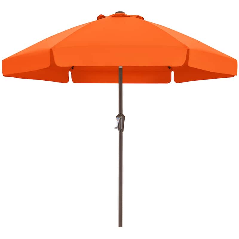 ABCCANOPY 7.5FT Outdoor Patio Table Market Umbrella for Garden - Orange