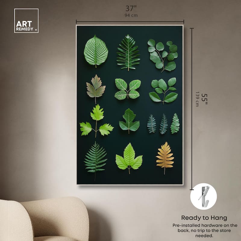 Leaf Library I Canvas by Art Remedy