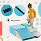 preview thumbnail 21 of 34, Soft Climb and Crawl Foam Playset, Safe Soft Foam Nugget Block