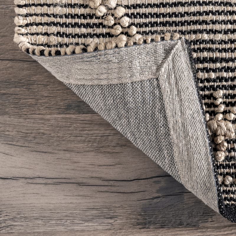 Nuloom Julianne Handmade High-Low Jute Moroccan Area Rug
