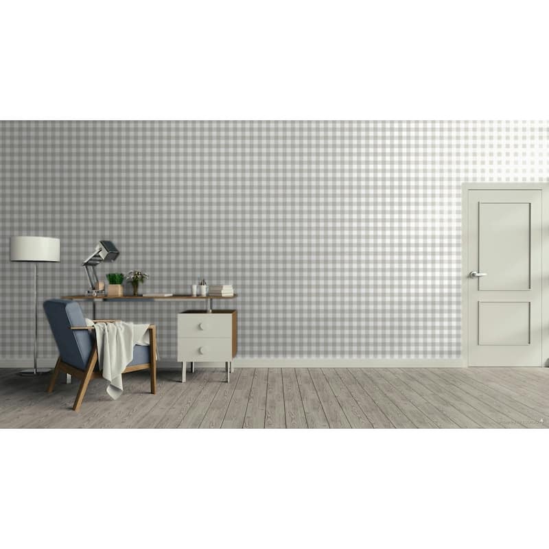 Galerie Wallcoverings Little Explorers 2 Tartan Boom Non-woven Matte Wallpaper Roll
