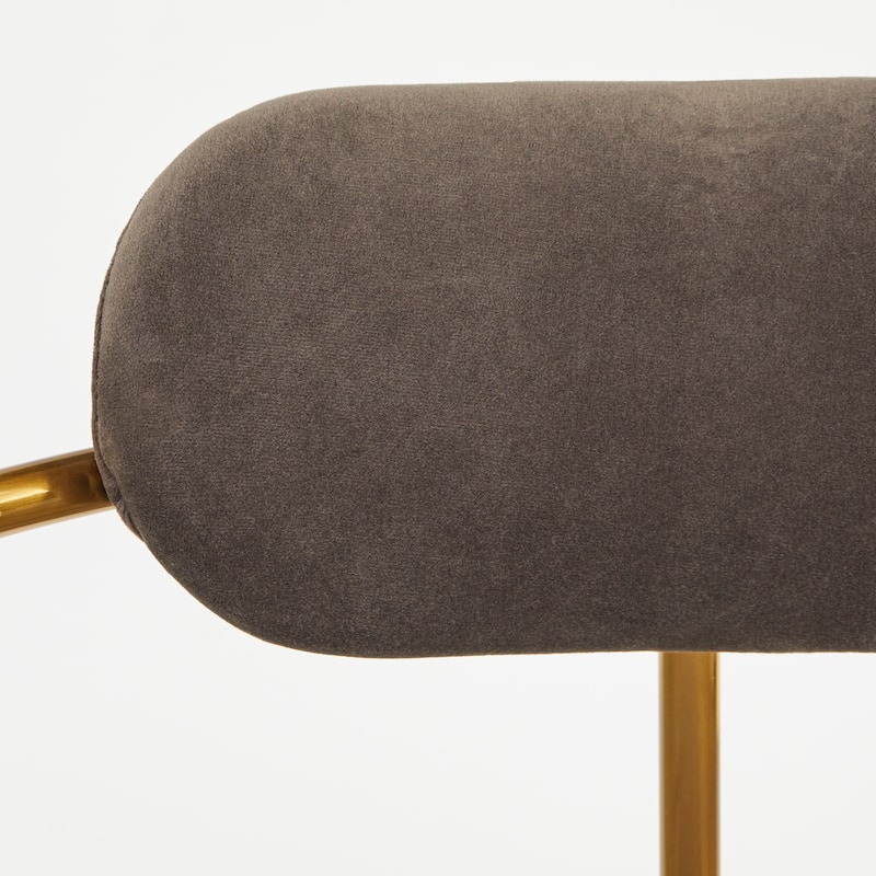 Simple Living Retro Velvet Stools (Set of 2)