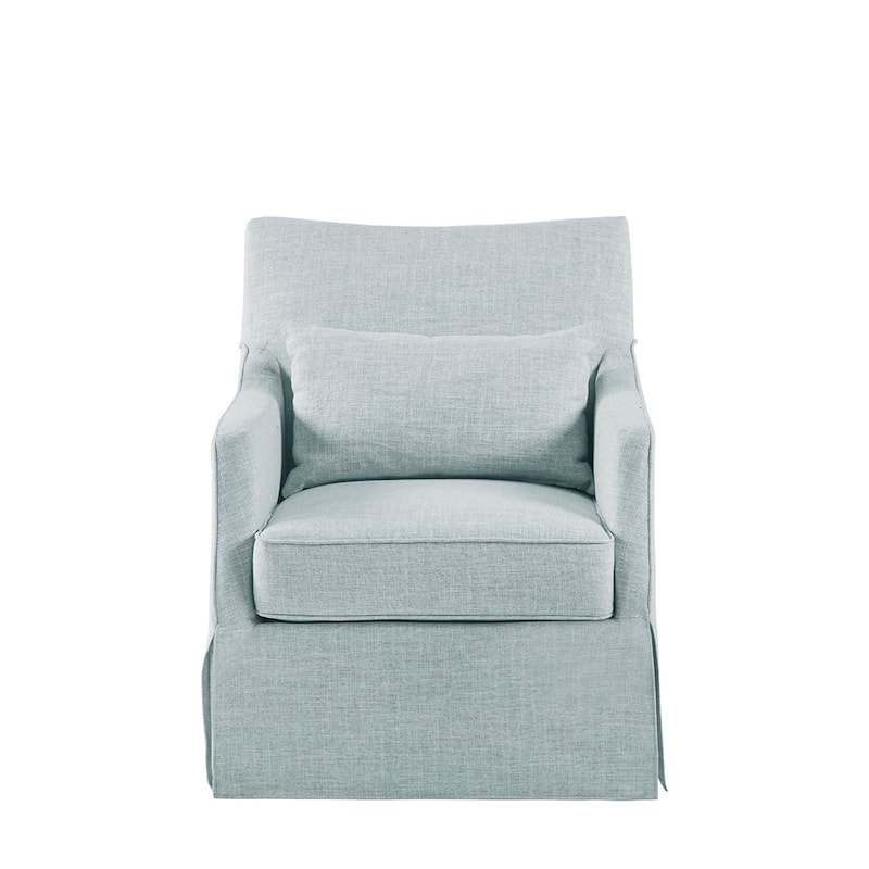 Skirted Swivel Chair for Living Room,Bedroom