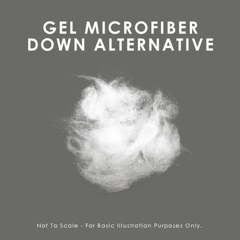Canadian Down & Feather Company Gel Microfiber Down Alternative Pillow - 2 Pack