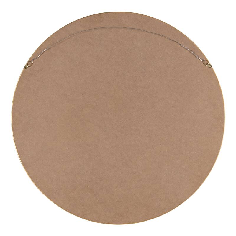 Kate and Laurel Travis 25.6" Round Accent Wall Mirror
