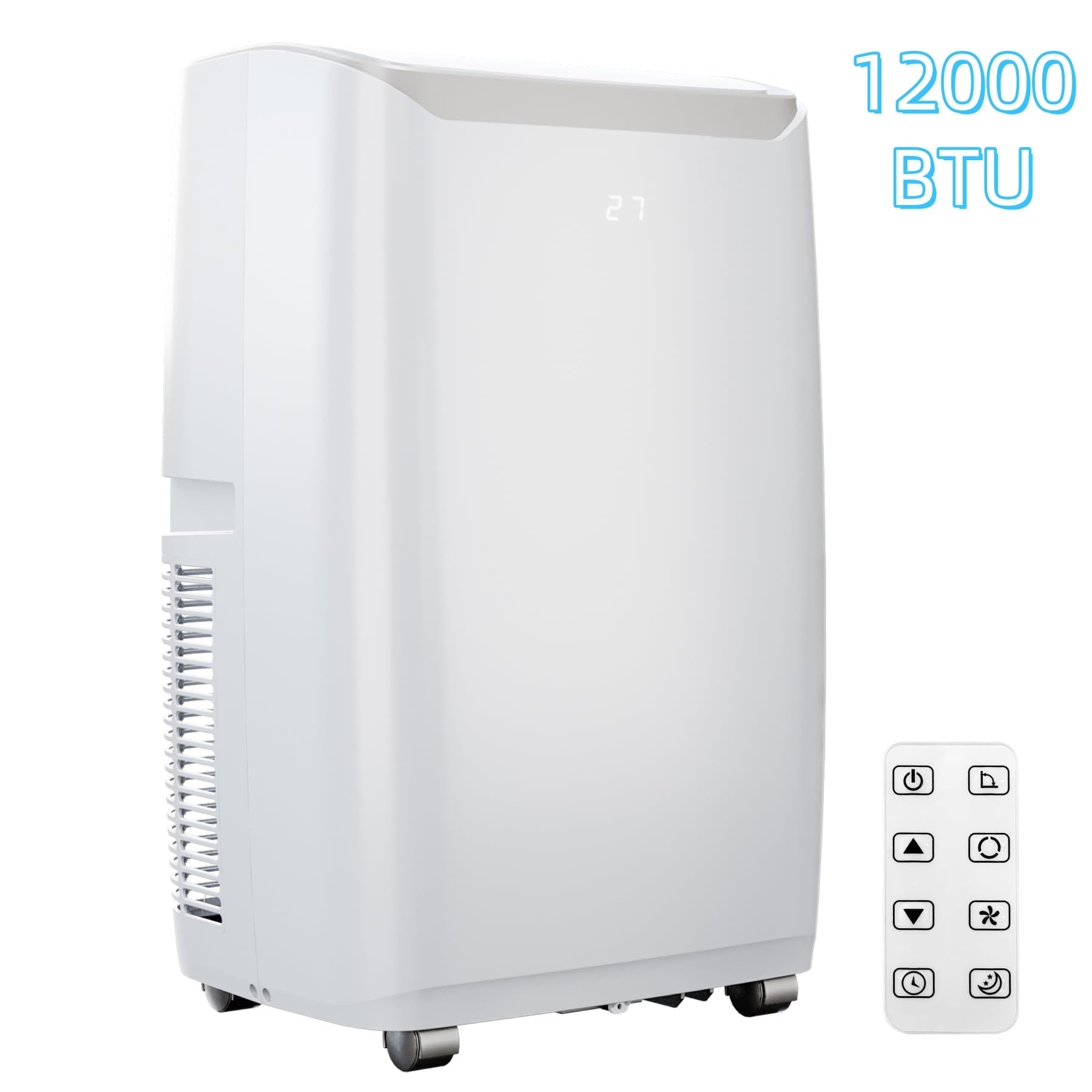 12000 BTU Portable Air Conditioner with Remote, 3-in-1 AC