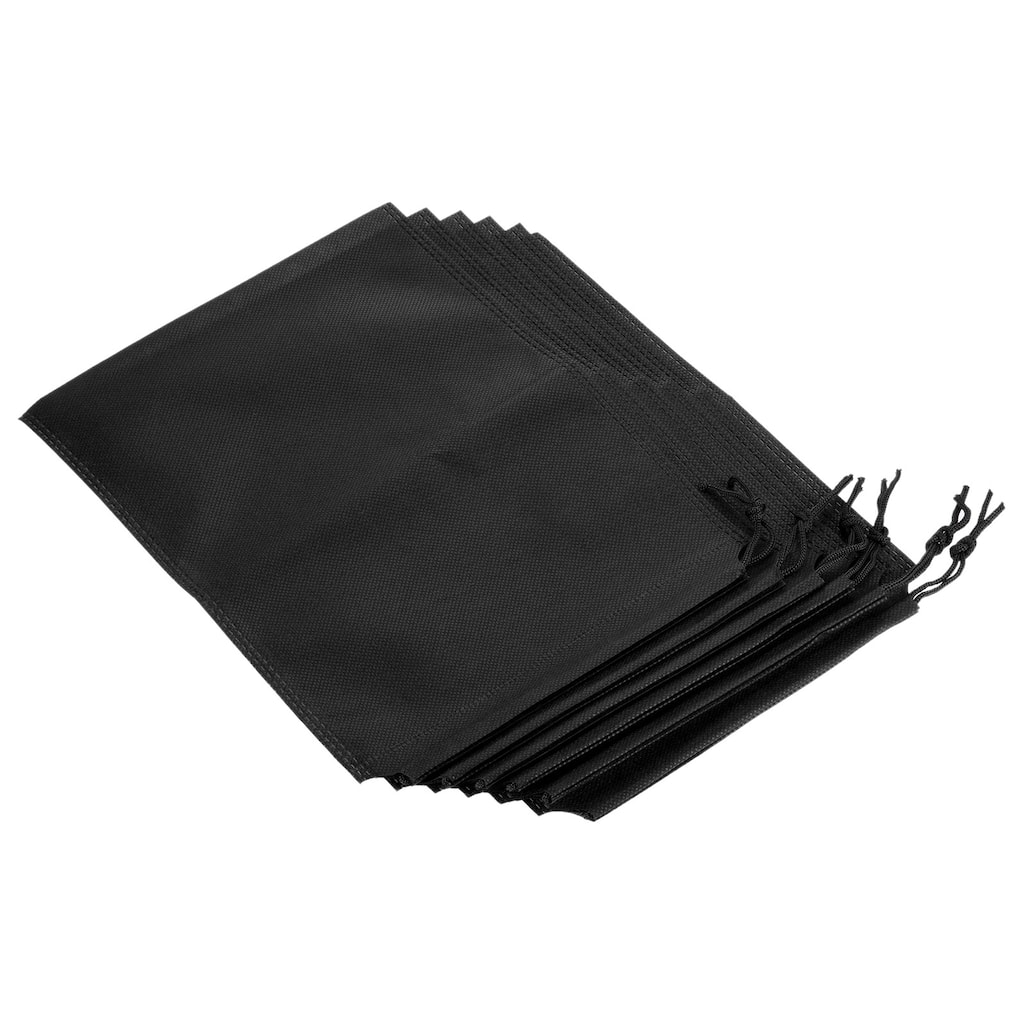 Single Drawstring Storage Bag Fiber Cloth, 6Pcs