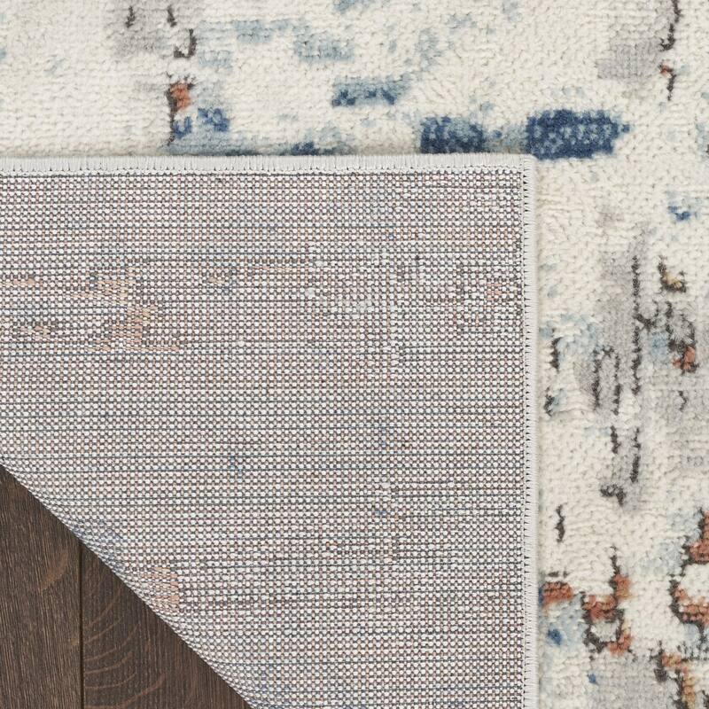 Mequn Power Loomed Abstract Modern Durable Area Rug By HomeRoots