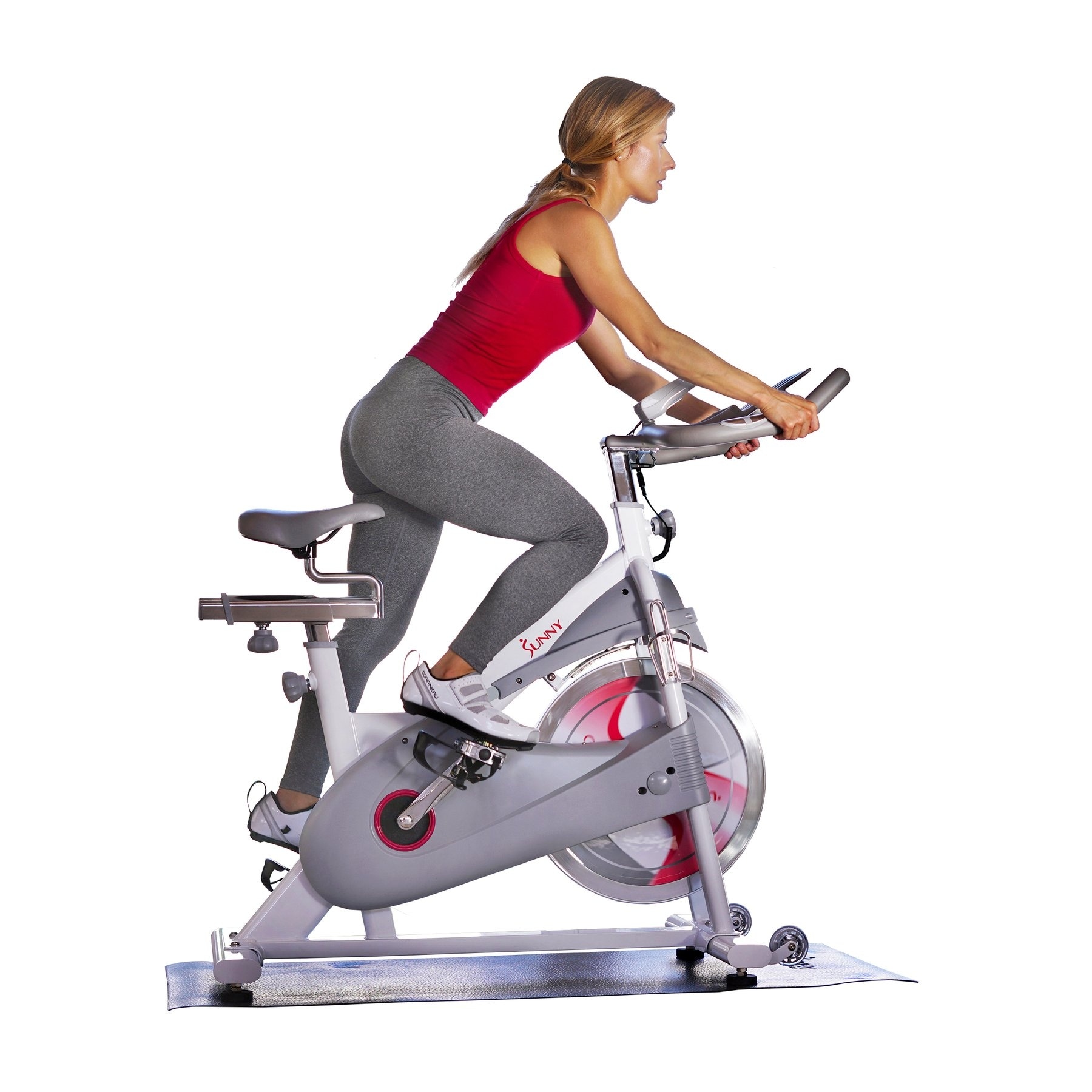 Sunny health & fitness indoor cycling deals exercise bike