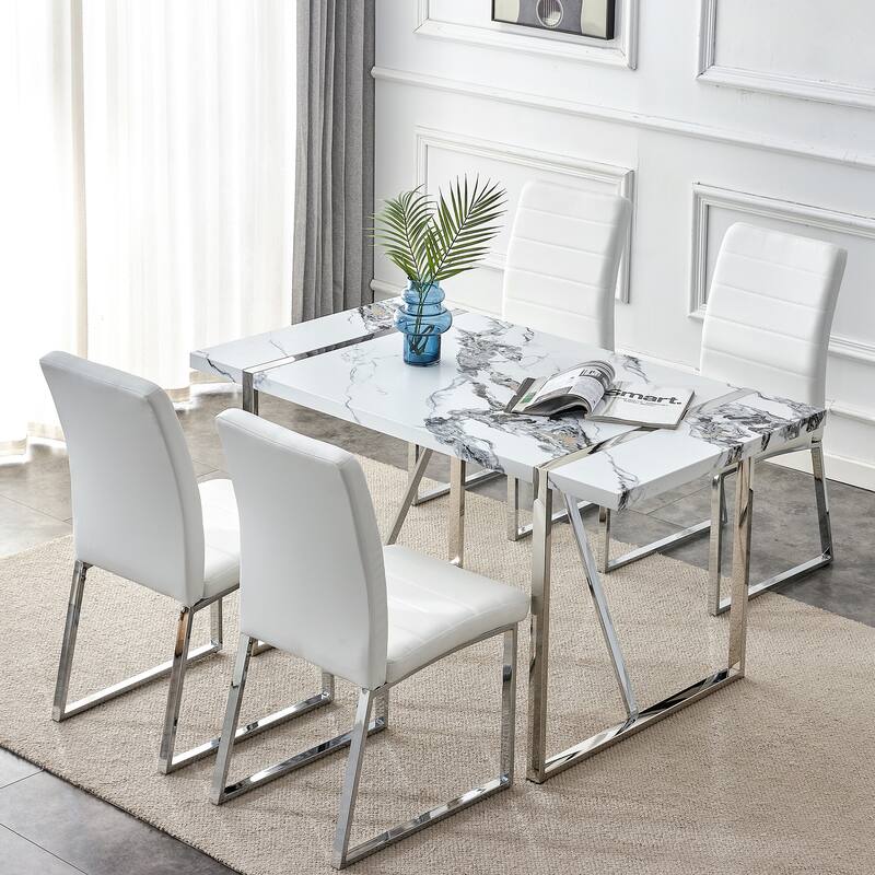 Dining Table Chairs Set for 4 Bed Bath & Beyond 39650255