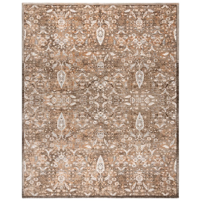 Gertmenian Damita Polypropylene High-Low Fringe Plush Area Rug Collection - 6' 6" x 9' 6" - Gavi - Rectangle