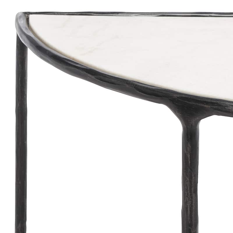 SAFAVIEH Couture Constanca Forged Metal Console Table - 36" W x 18" L x 30" H - 36"W x 18"D x 30"H