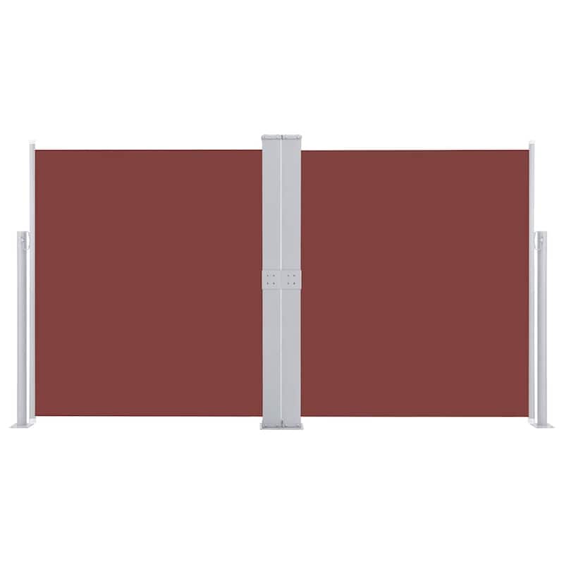 vidaXL Retractable Side Awning Folding Privacy Screen Outdoor Divider Wall